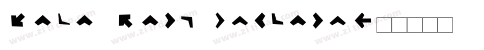 Mini Pics Zafrica字体转换